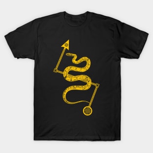 Pictish Serpent with Z Rod T-Shirt